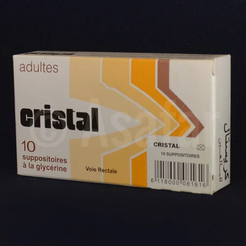 Cristal Nourrissons - 10 Suppositoires à la Glycérine