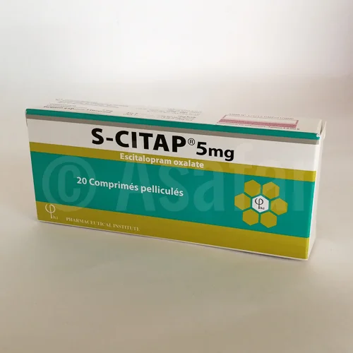 S-CITAP, 5 mg, 20 cp pellic – Fiche médicament